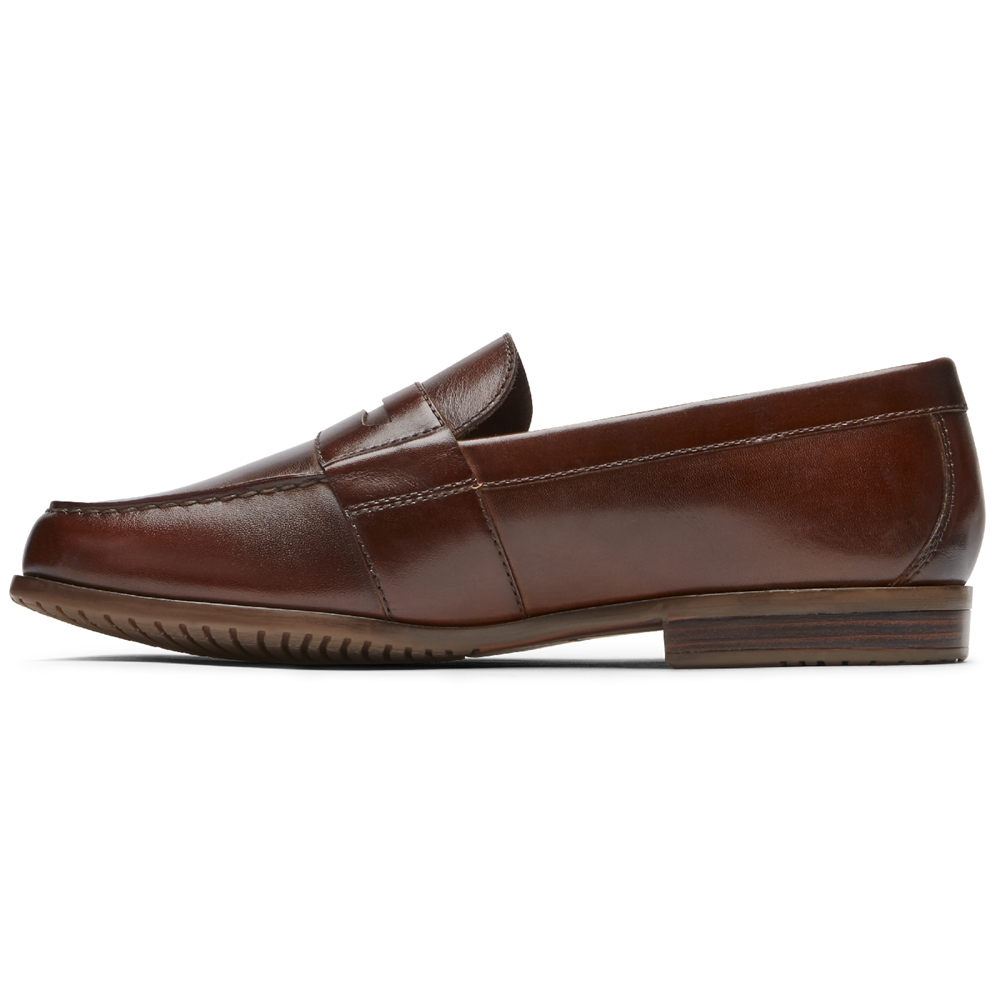 Rockport Mens Classic Lite 2 Penny - Loafers Brown - ZTF521637